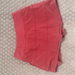 Lululemon orange tennis skirt….